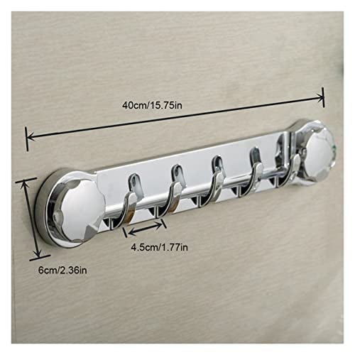 Hangswell Multifunctional Suction Cup Bathroom Wall Hooks