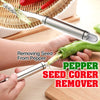 50% OFF | Seedcor Steel Pepper Corer & Seed Remover