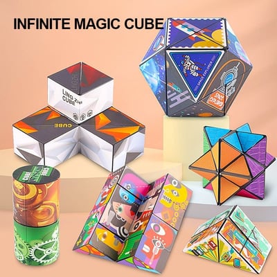 Inficube Infinite Transforming Puzzle Cube