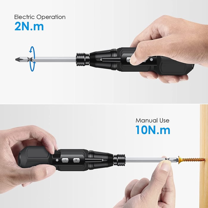 50% OFF | Eletwist Electric Screwdriver USB Rechargeable