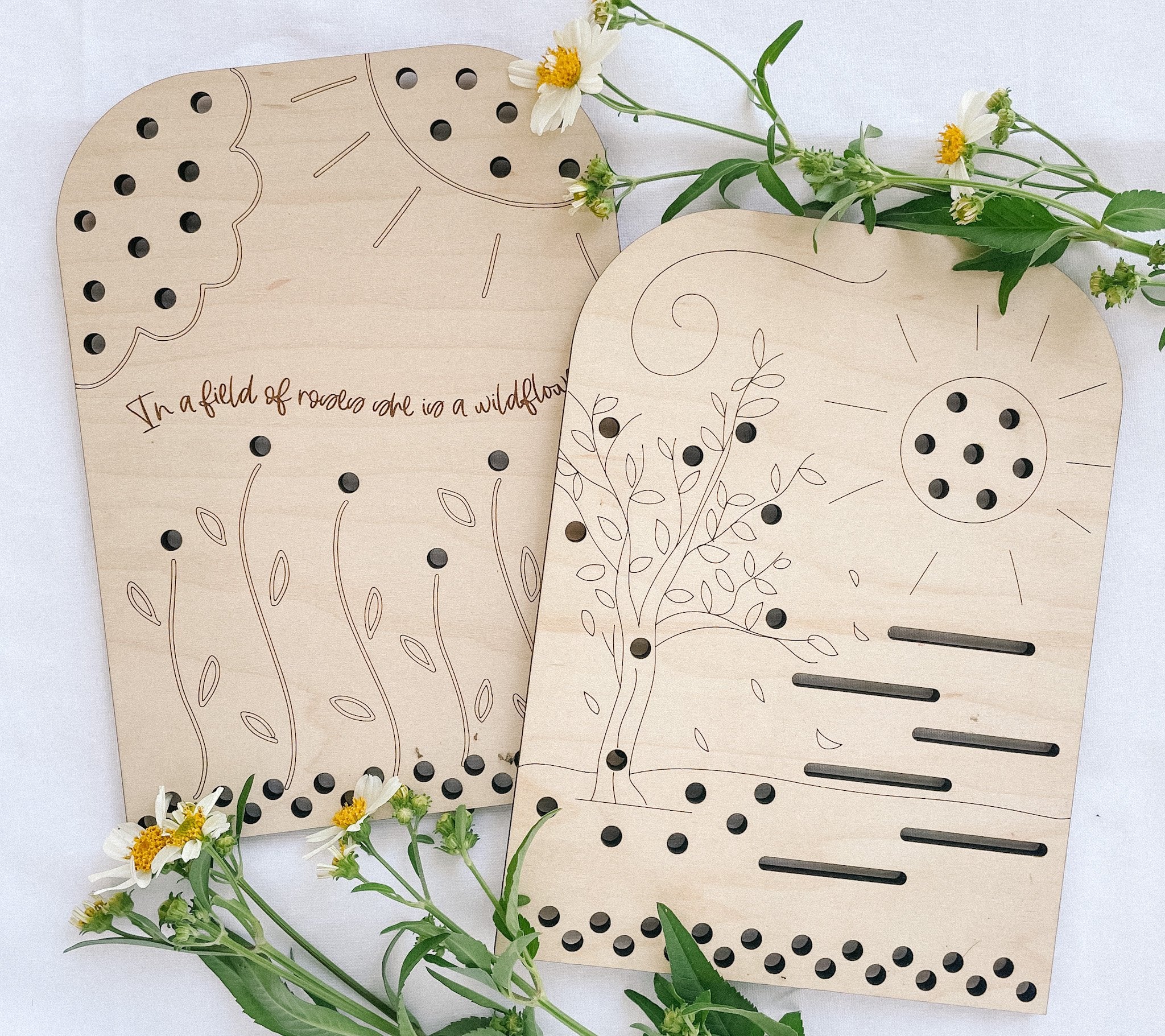 Blootopia Flower + Leaf Collector Boards | Set of 3 PCS