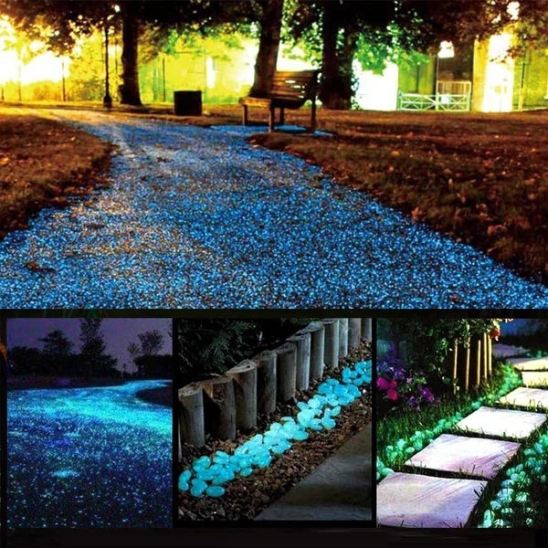 SunStone™ Luminescent Garden Pebbles | Pack Of 100