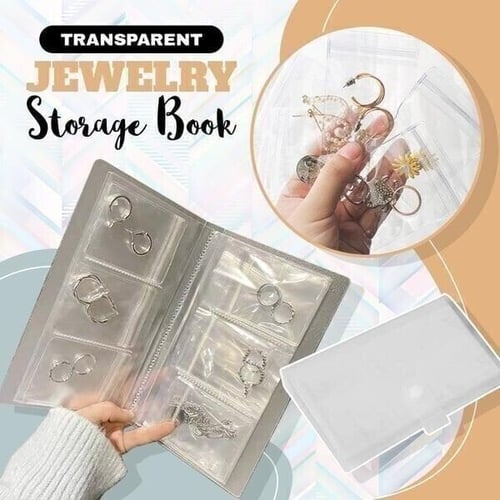 50% OFF | Gempage Transparent Jewelry Storage Book