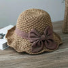 Strabow Foldable Straw Hat with Bow