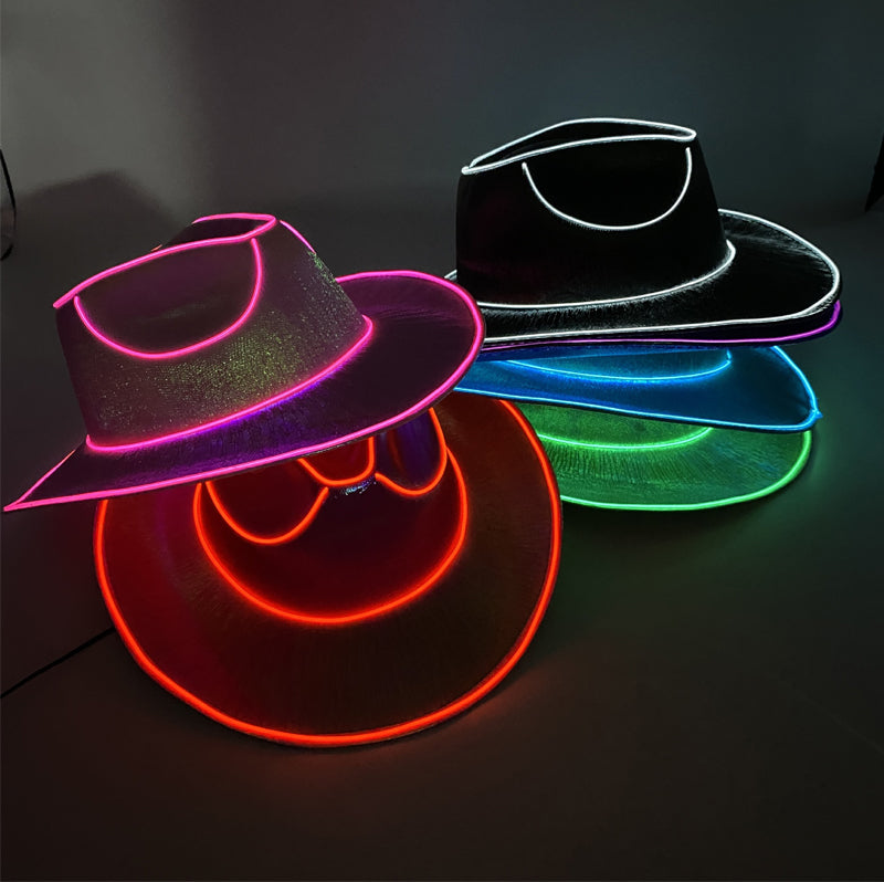Lokahat LED Cowboy Party Hat