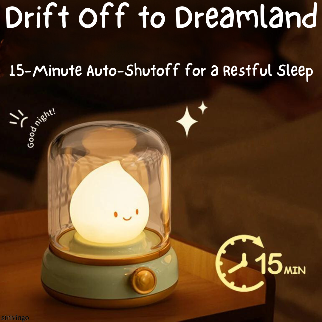 BUY 1 GET 1 FREE! Adoralume Cute Cartoon USB Rechargeable LED Lamp