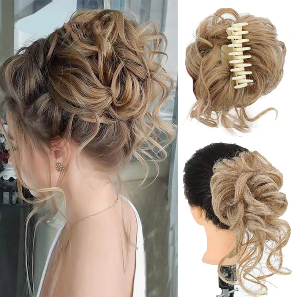 Loopybun Clip-in Curly Hair Bun Piece