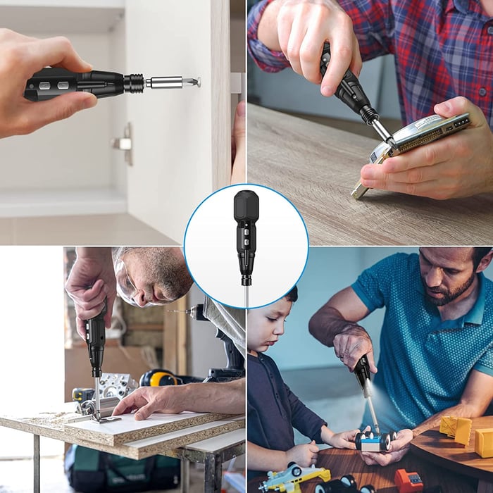 50% OFF | Eletwist Electric Screwdriver USB Rechargeable