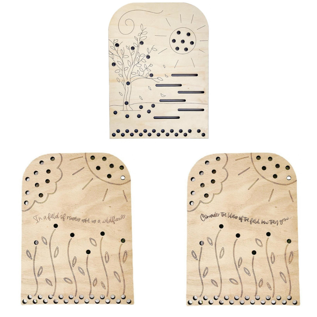 Blootopia Flower + Leaf Collector Boards | Set of 3 PCS