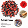 Aquaflow Adjustable Irrigation Drippers Sprinklers with 4 Different Watering Modes