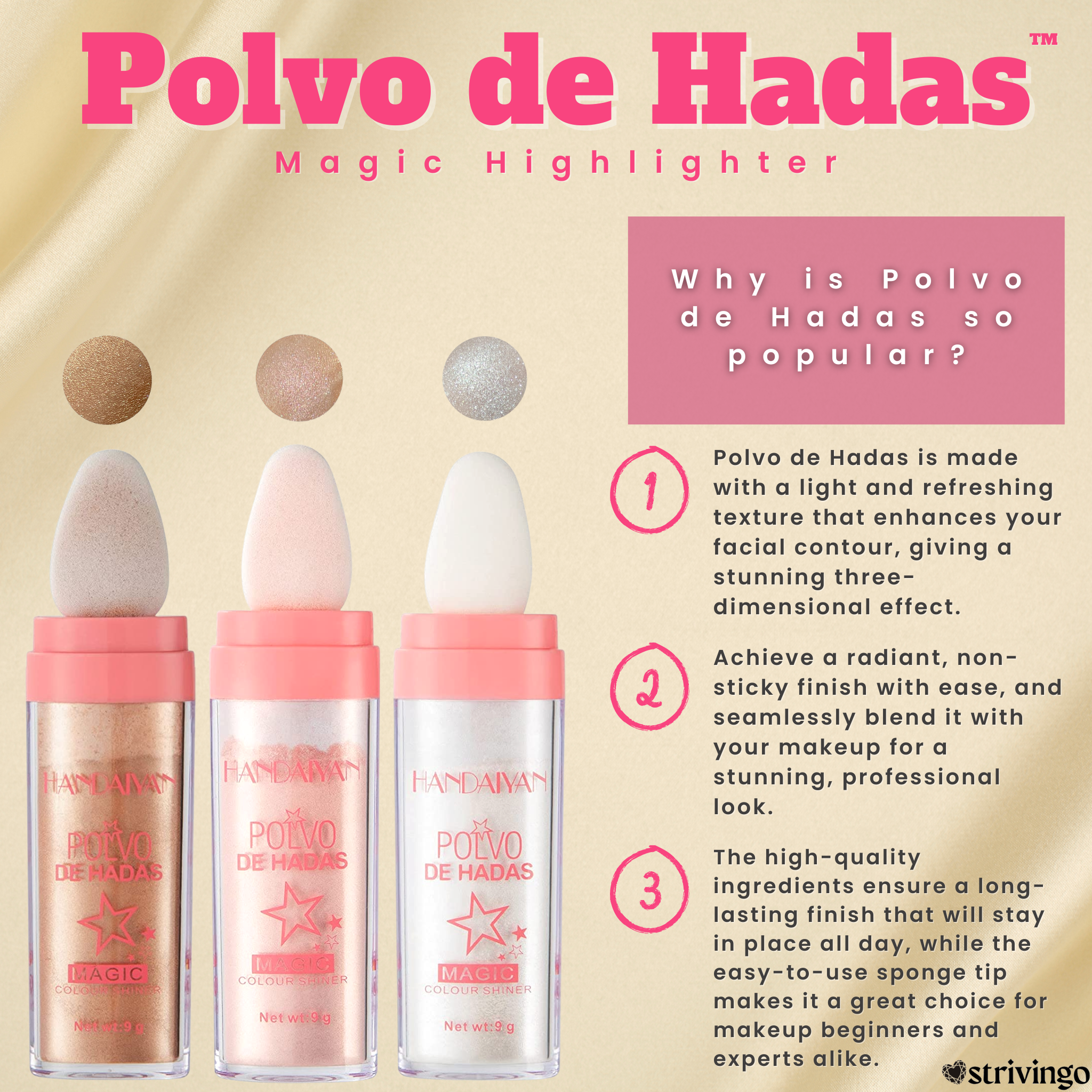 LAST DAY 1+1 FREE! | Polvo de Hadas™ Magic Highlighter