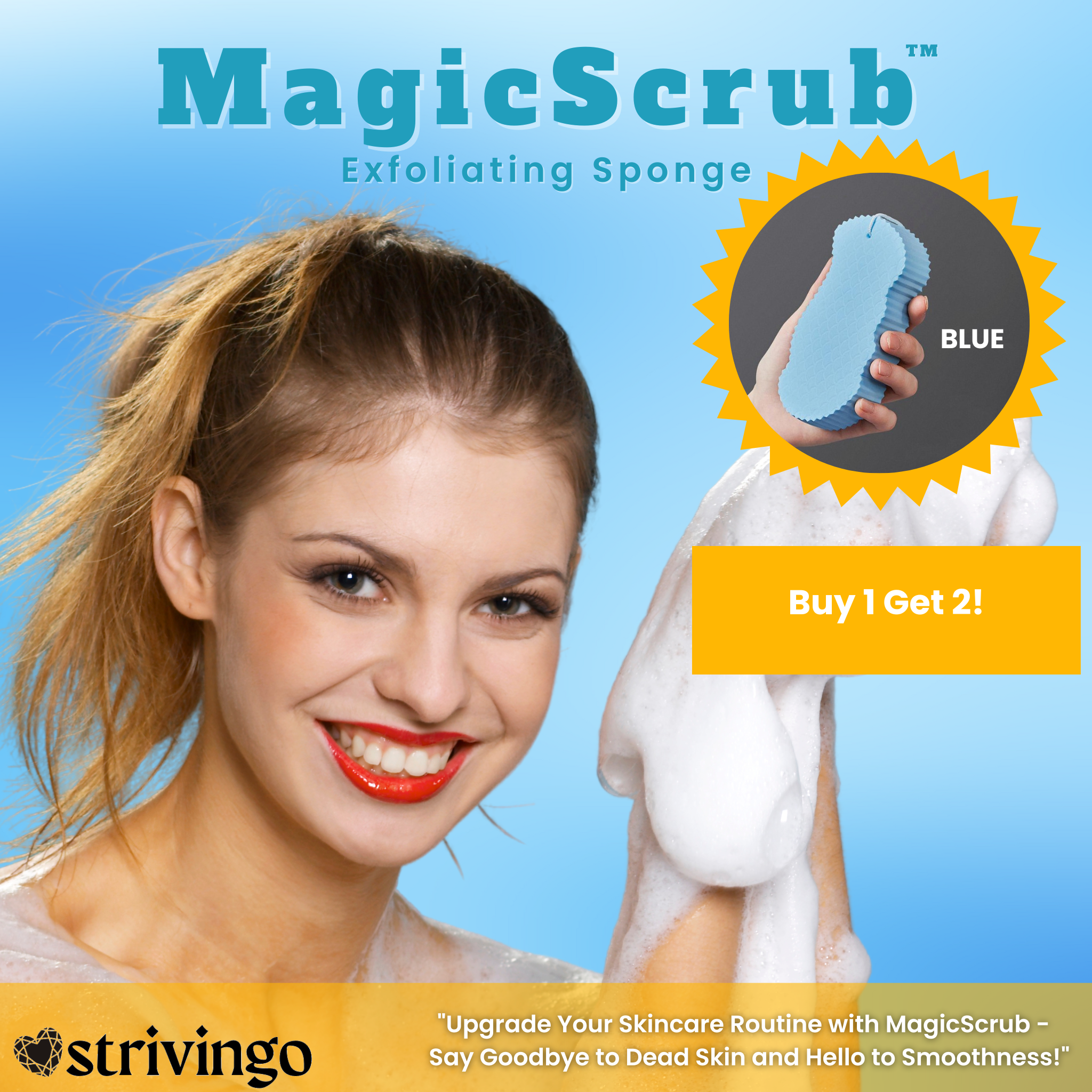 BUY 1 GET 2! MagicScrub™ Exfoliating Sponge
