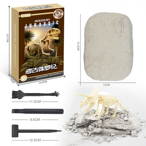 Dinossil™ Dinosaur Fossil Digging Kit for Kids - Complete Set