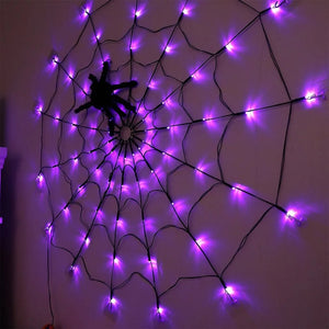 Invobrite™ Halloween Spider 80LED with remote control | 8 light modes