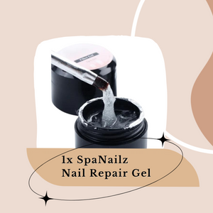 SpaNailz™ 3 in 1 Nail Repair Set | incl. Brush & UV Lamp