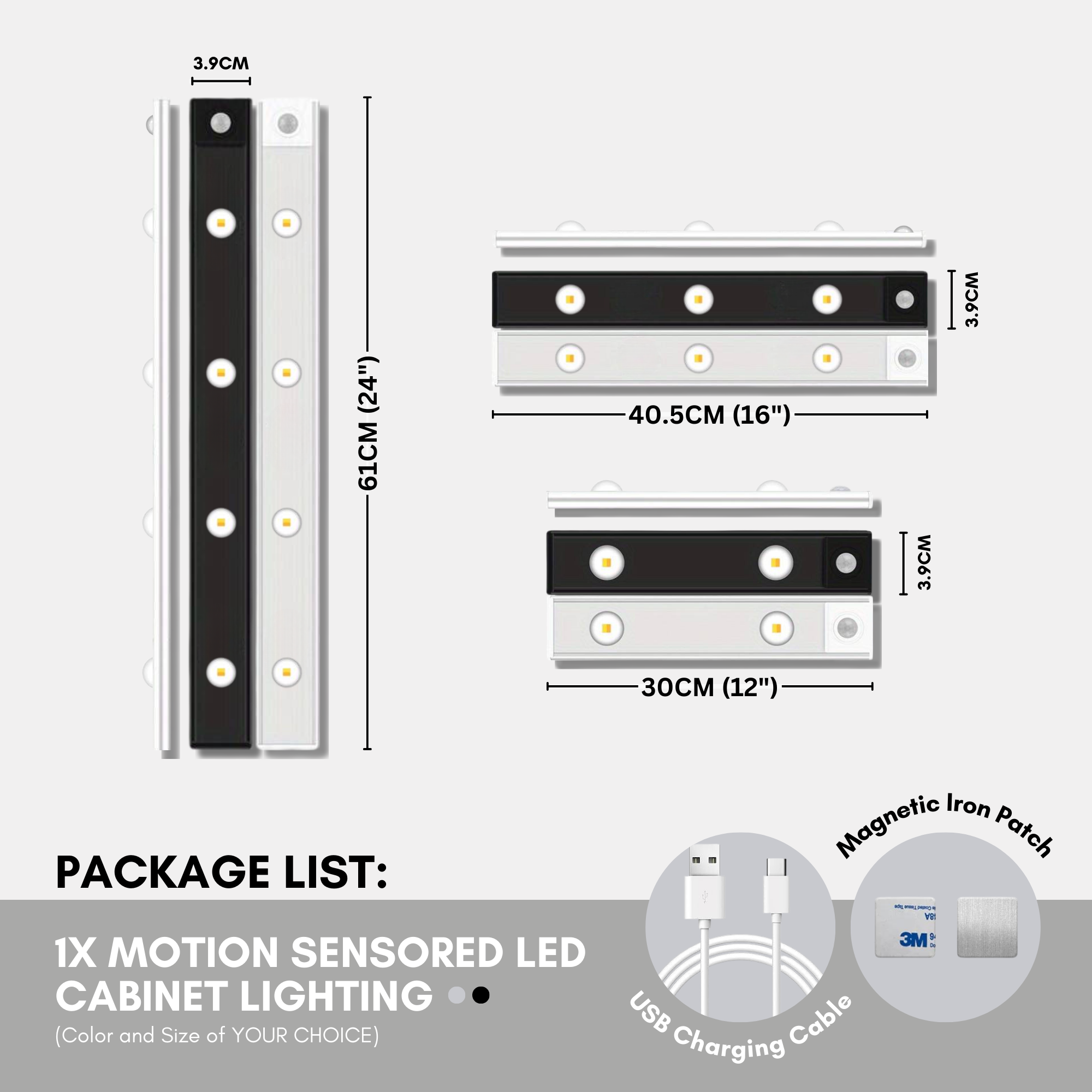 50% OFF THIS WEEK ONLY! Motion Sensored LED Cabinet Lighting Strips