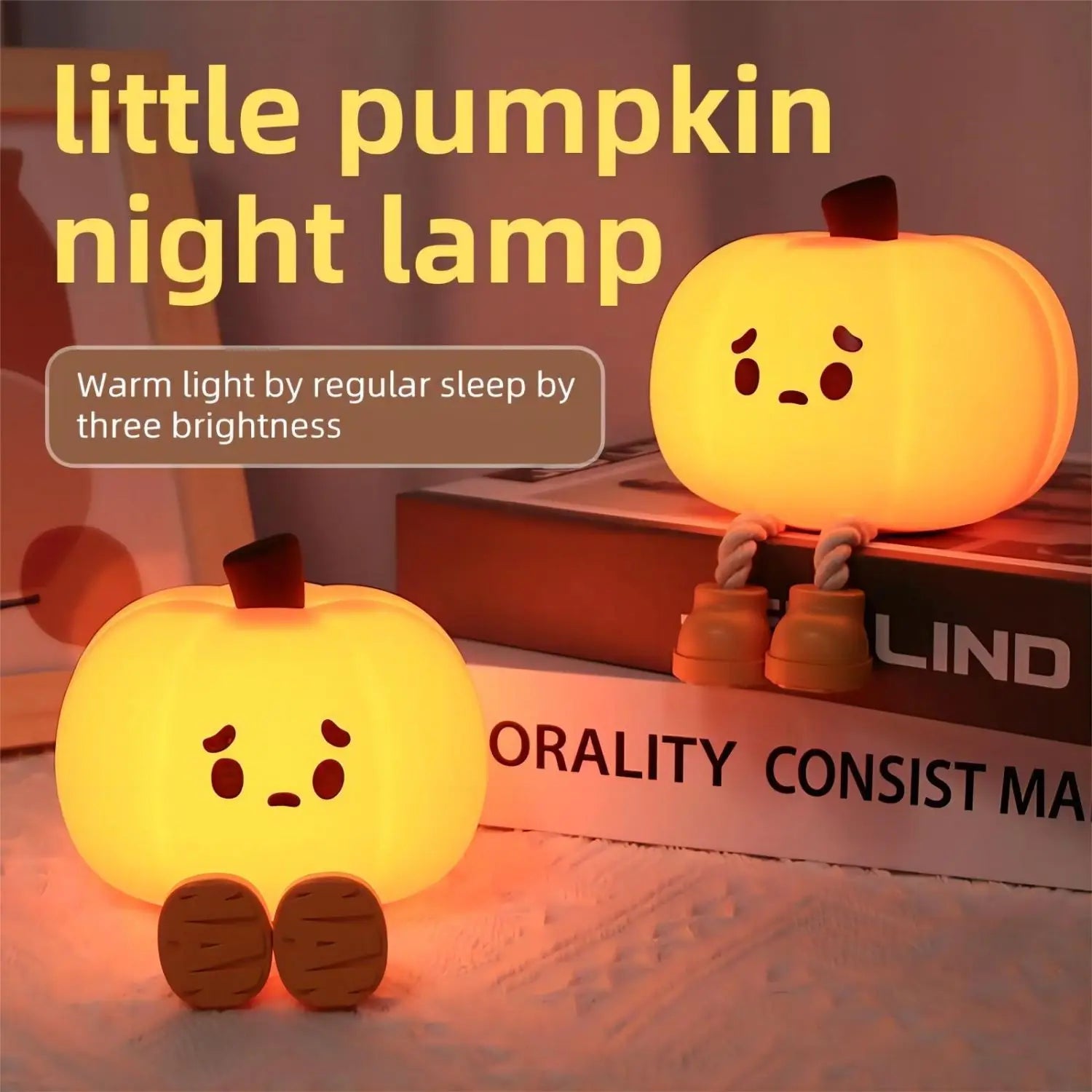 Lambrite Halloween Pumpkin Night Light | BUY 1 GET 1 FREE (2PCS)