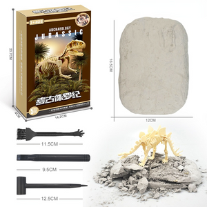 Dinossil™ Dinosaur Fossil Digging Kit for Kids - Complete Set