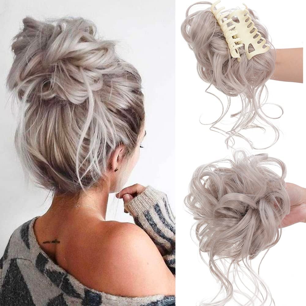 Loopybun Clip-in Curly Hair Bun Piece