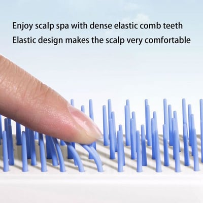 Easycom Self-Cleaning Anti-Static Massage Comb