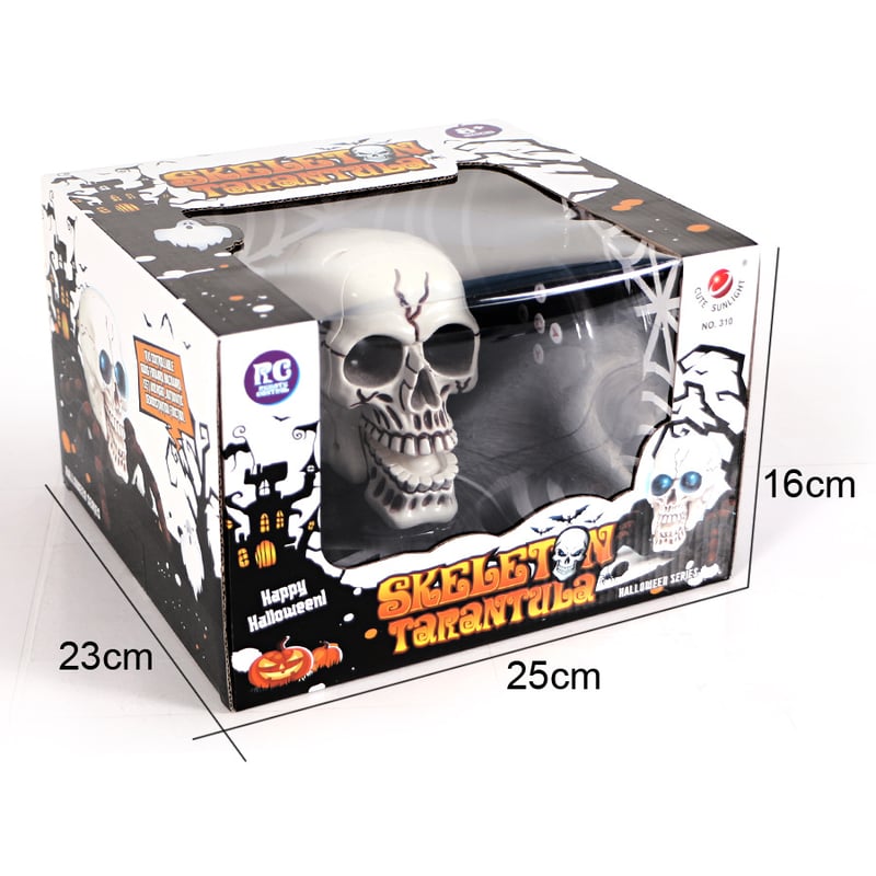 Arachnoskull Remote Control Halloween Skull Tarantula