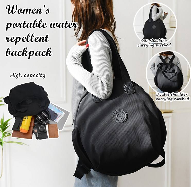 50% OFF | Ottabag Women Portable Water Repellent Backpack