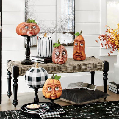 Bumpkin Halloween Expressive Pumpkin Decor