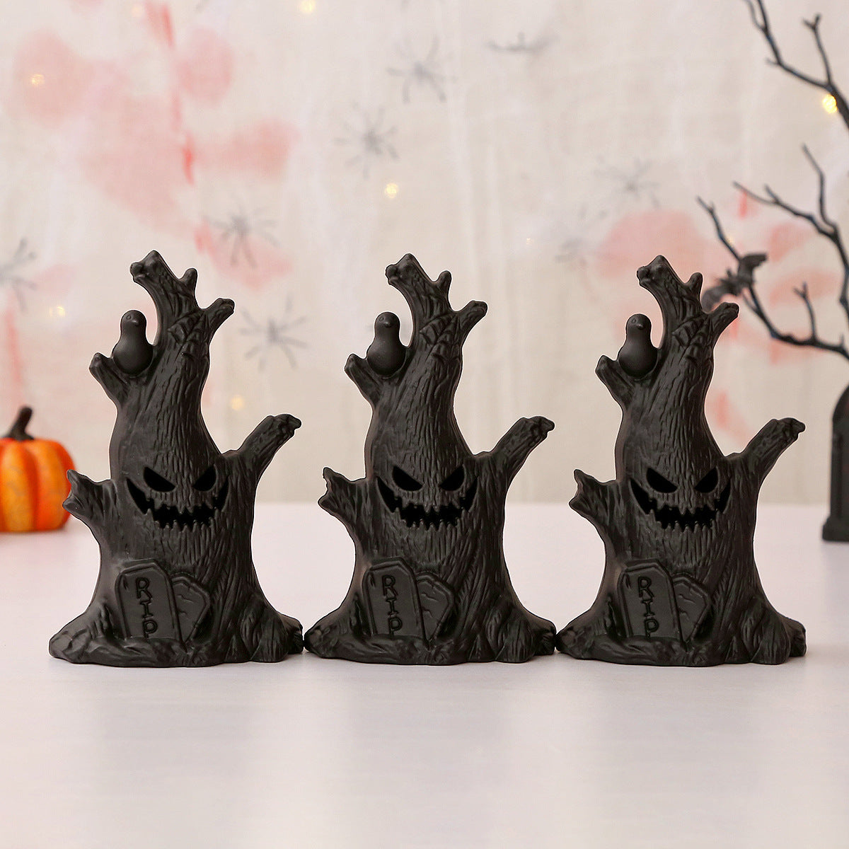 Spooktree Halloween Ghost Tree LED Lights | Set of 3