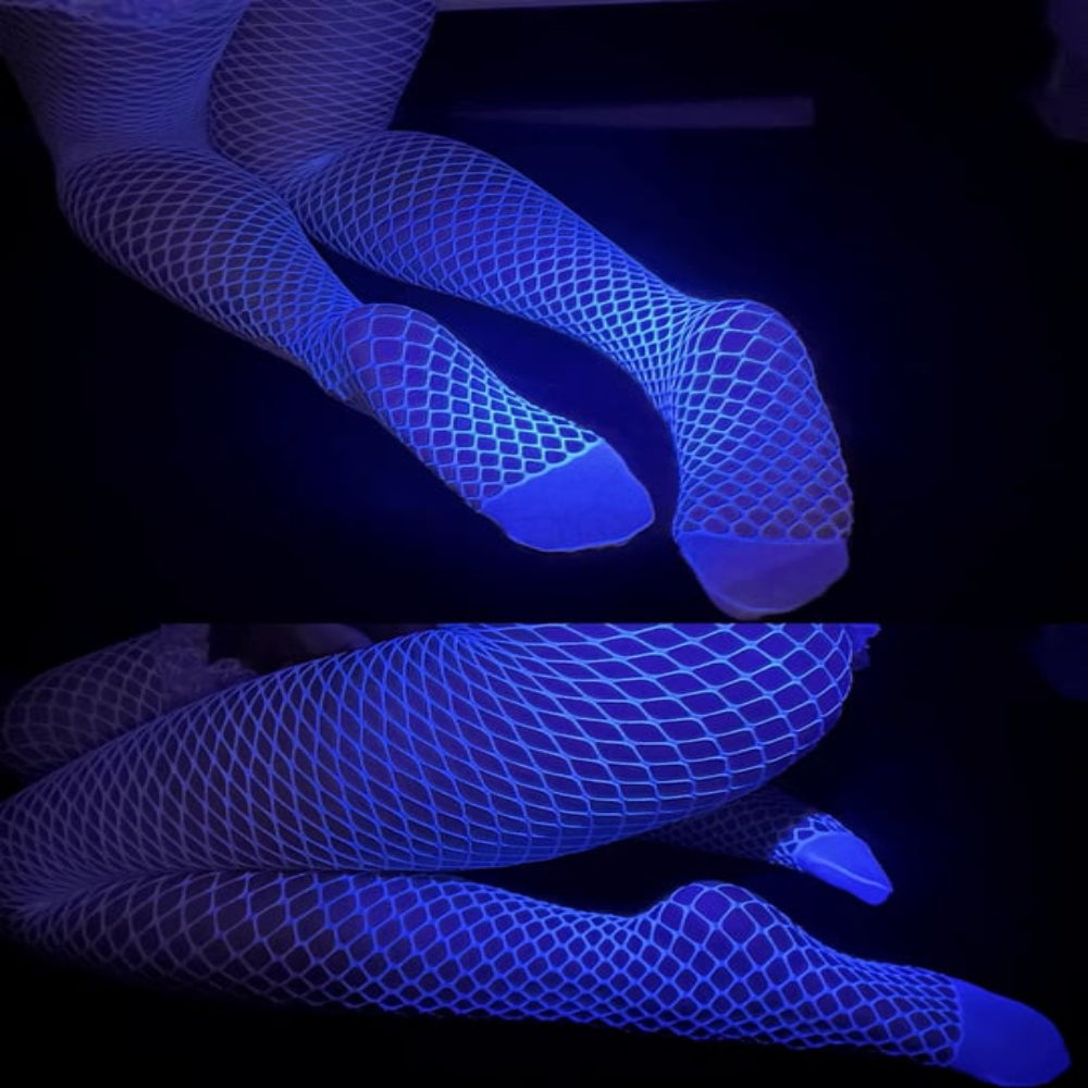 Glowtights Luminous Fishnet Stockings | Pack Of 2