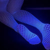 Glowtights Luminous Fishnet Stockings | Pack Of 2